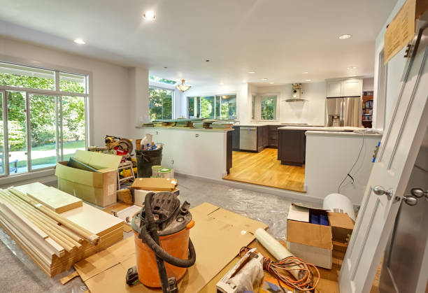 Professional Kitchen Remodeling technician working in Harris, MN